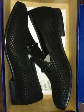 Miko Lotti Men's casual slip on loafers sz 9.5 black